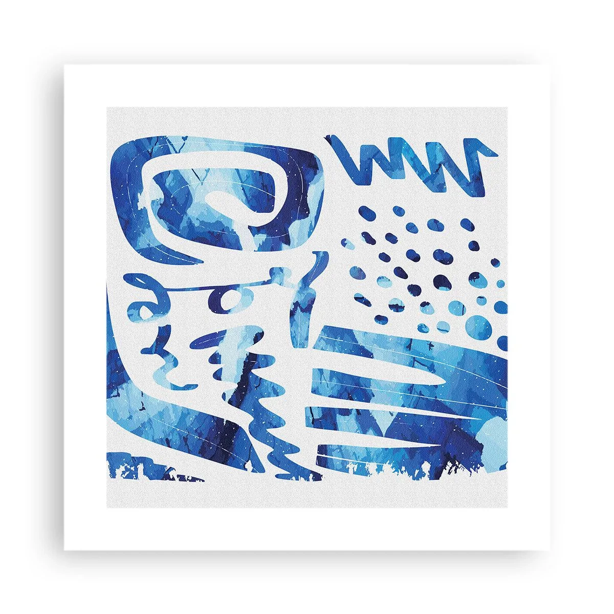 Plakat - Powrót do korzeni - 40x40 cm