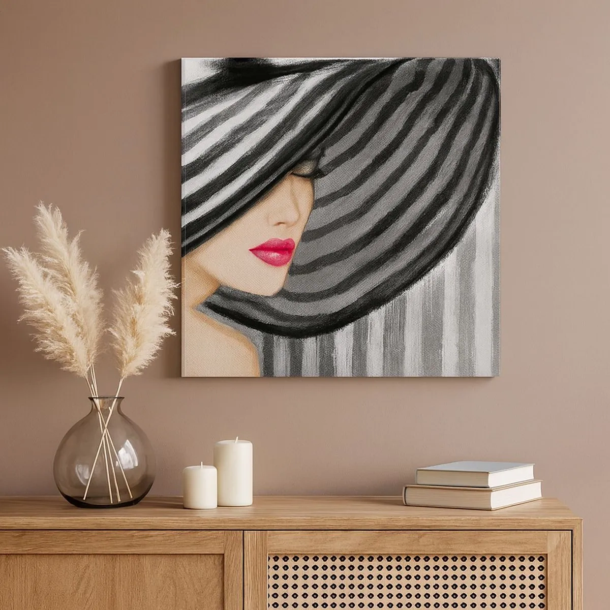 Obraz na płótnie - Gdzie ciebie szukać? - 30x30 cm