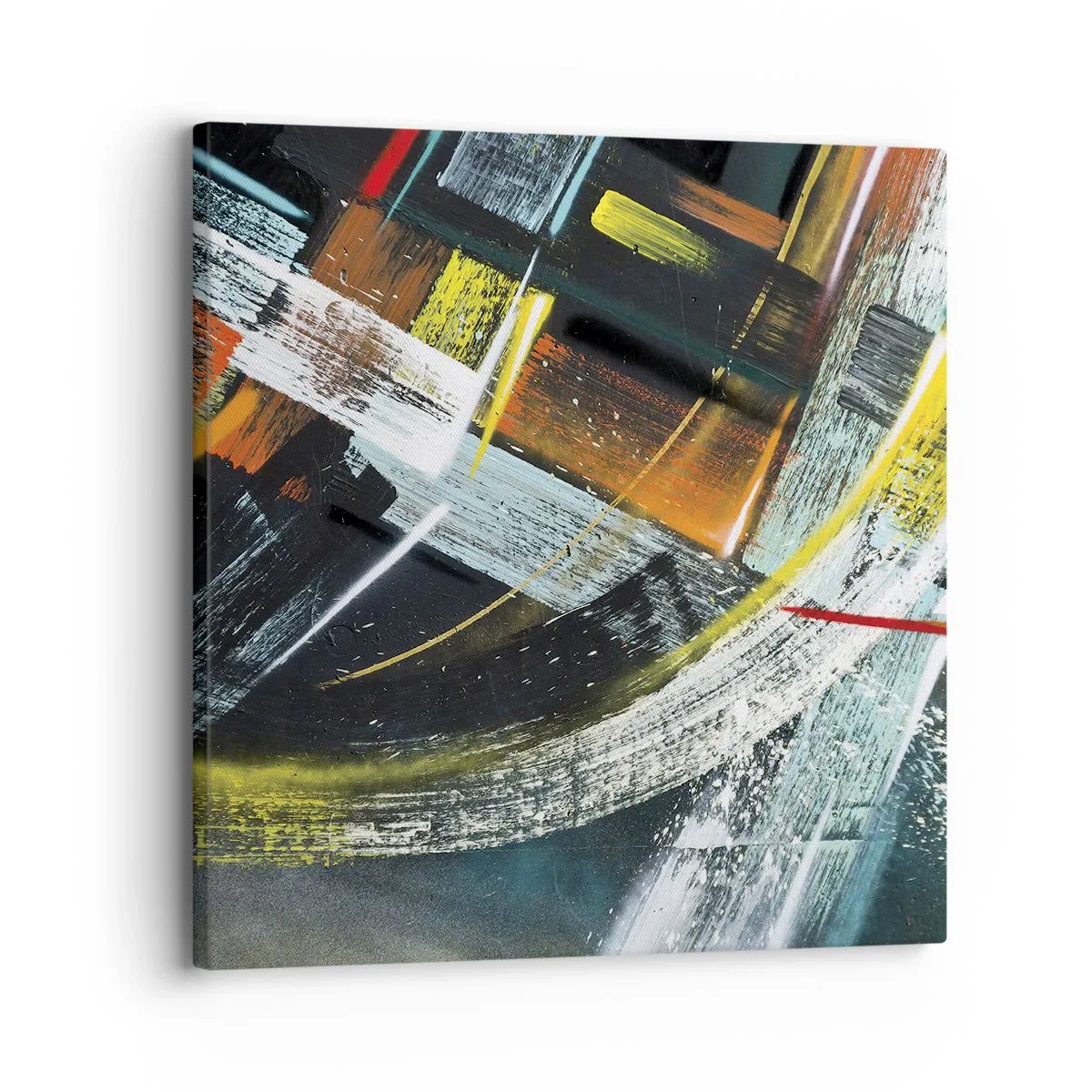 Obraz na płótnie - Energia ruchu - 30x30 cm