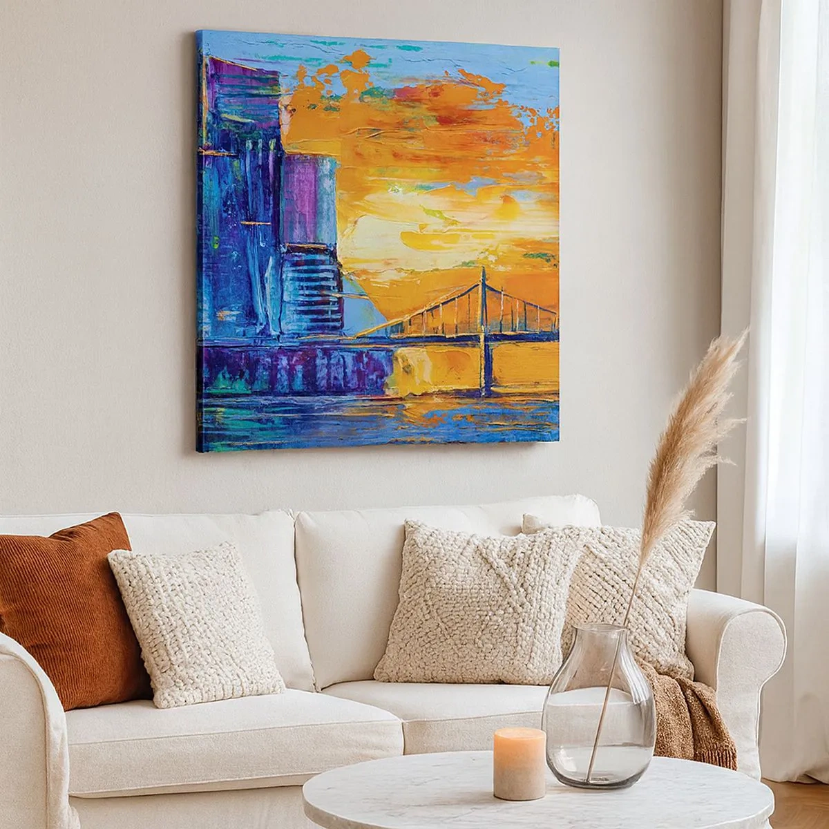 Obraz na płótnie - Kultura i natura - 30x30 cm