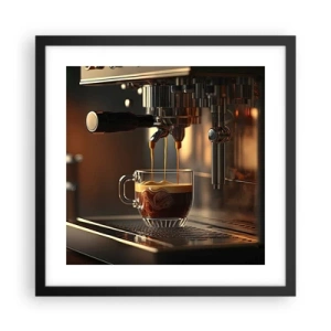 Plakat w czarnej ramie - Zmysłowa mikstura - 40x40 cm