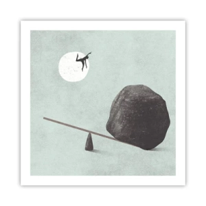 Plakat - Spełnione marzenie - 60x60 cm