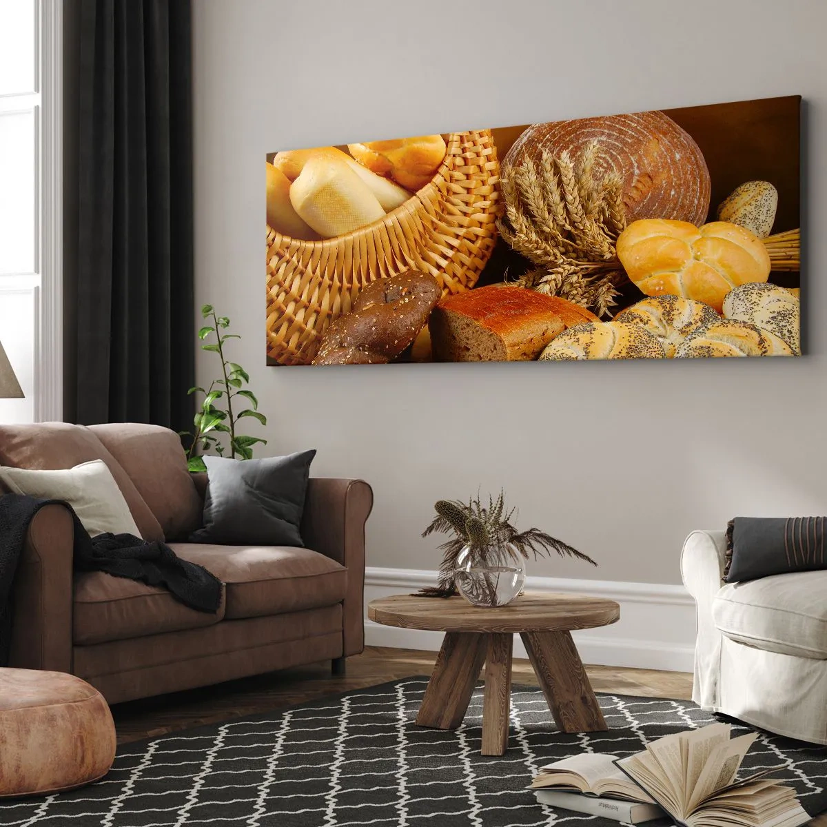 Obraz na płótnie - Znowu się nam upiekło - 90x30 cm