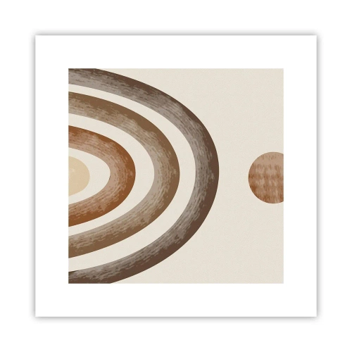 Plakat - W odległej galaktyce - 30x30 cm