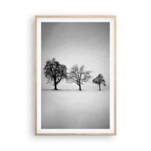 Plakat w ramie jasny dąb - O czym śnią? - 61x91 cm