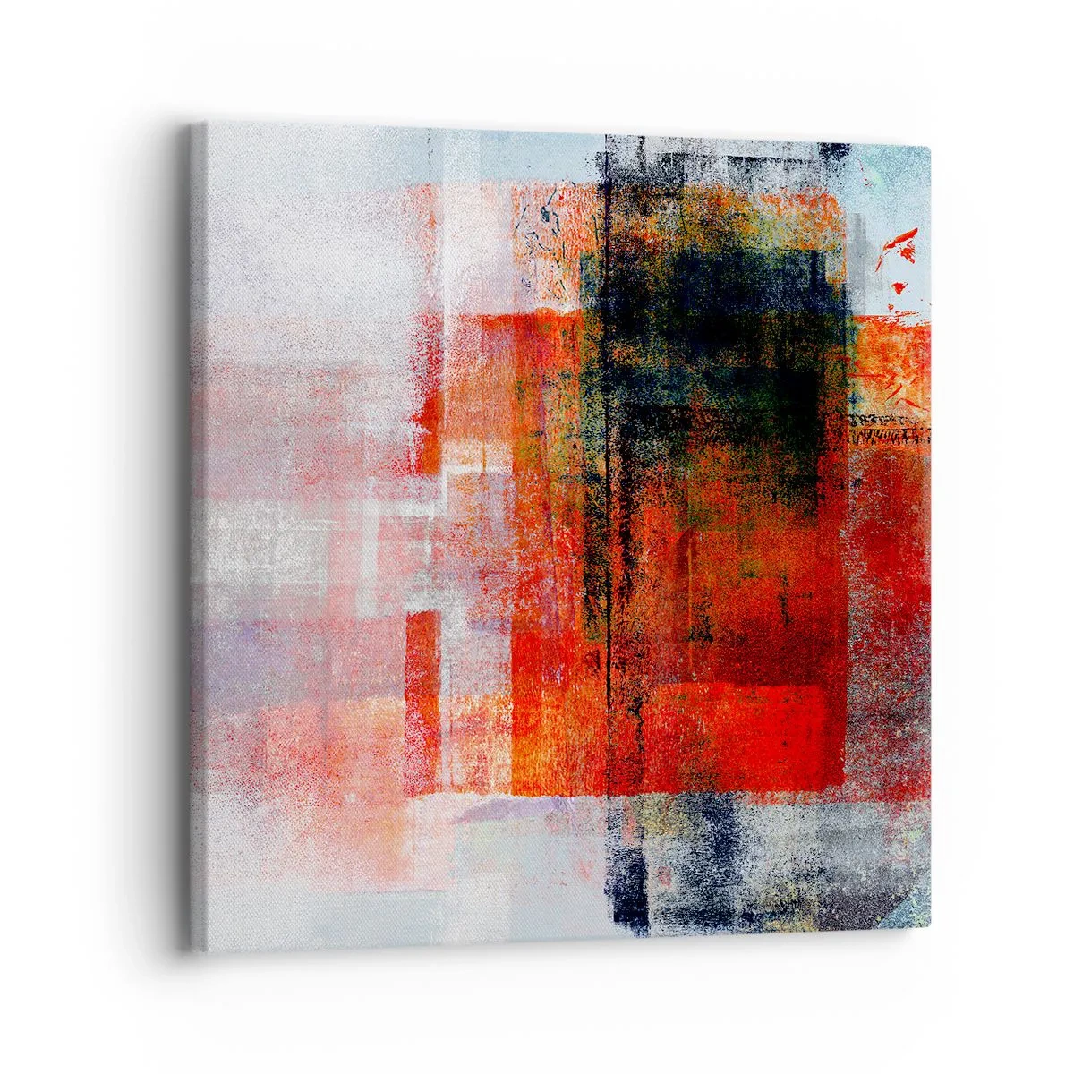 Obraz na płótnie - Kompozycja rozżarzona - 30x30 cm