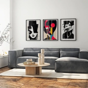 Cubist self-portraits - Inspiracja do salonu