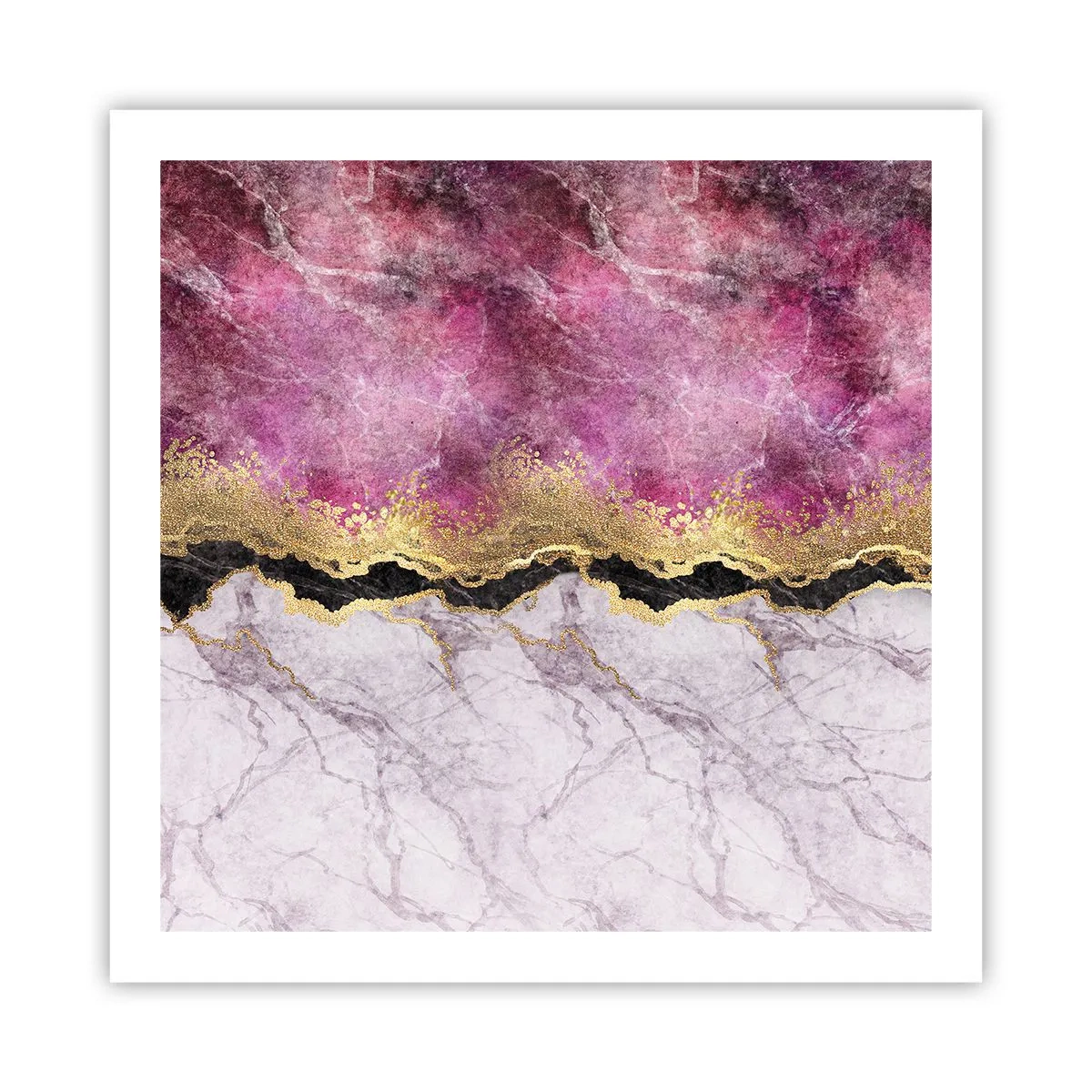 Plakat - Na granicy - 60x60 cm
