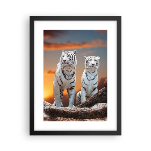 Plakat w czarnej ramie - Zupełnie jak w Narni - 30x40 cm