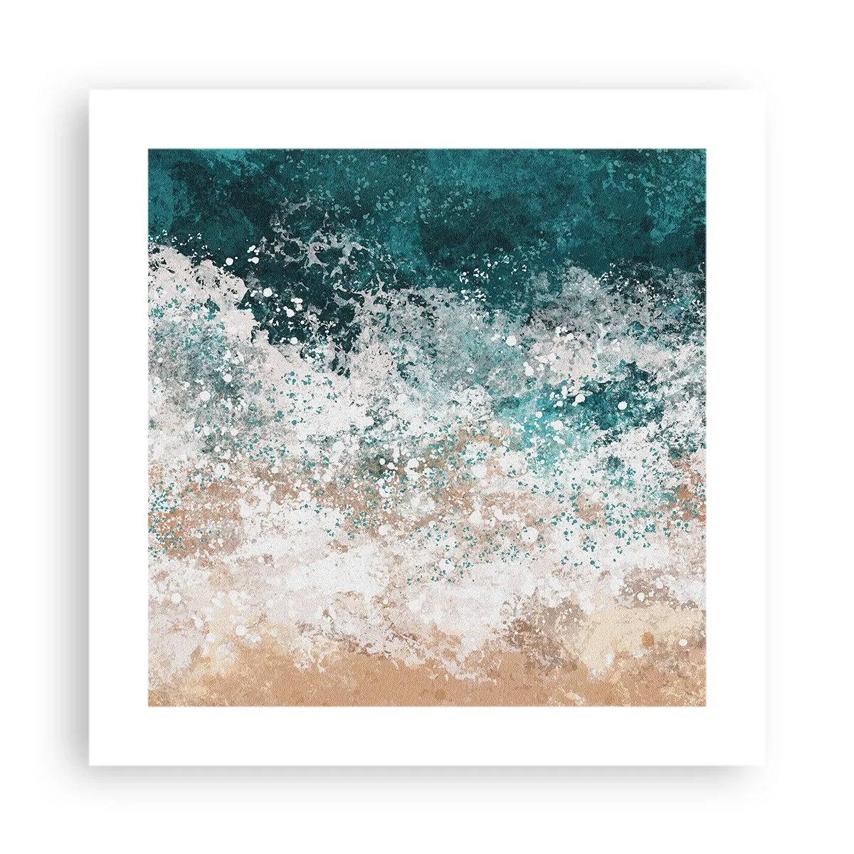Plakat - Morskie opowieści - 40x40 cm