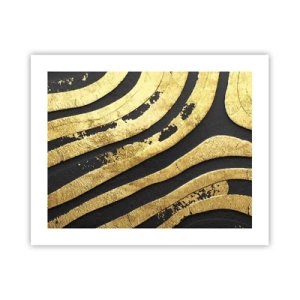 Plakat - Wszystko płynie - 50x40 cm