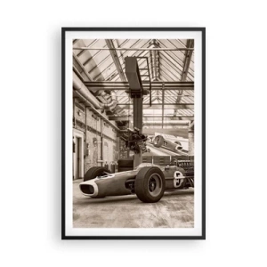 Plakat w czarnej ramie - Odpoczynek zwycięzcy - 61x91 cm