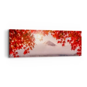 Obraz na płótnie - W japońskim klimacie - 90x30 cm