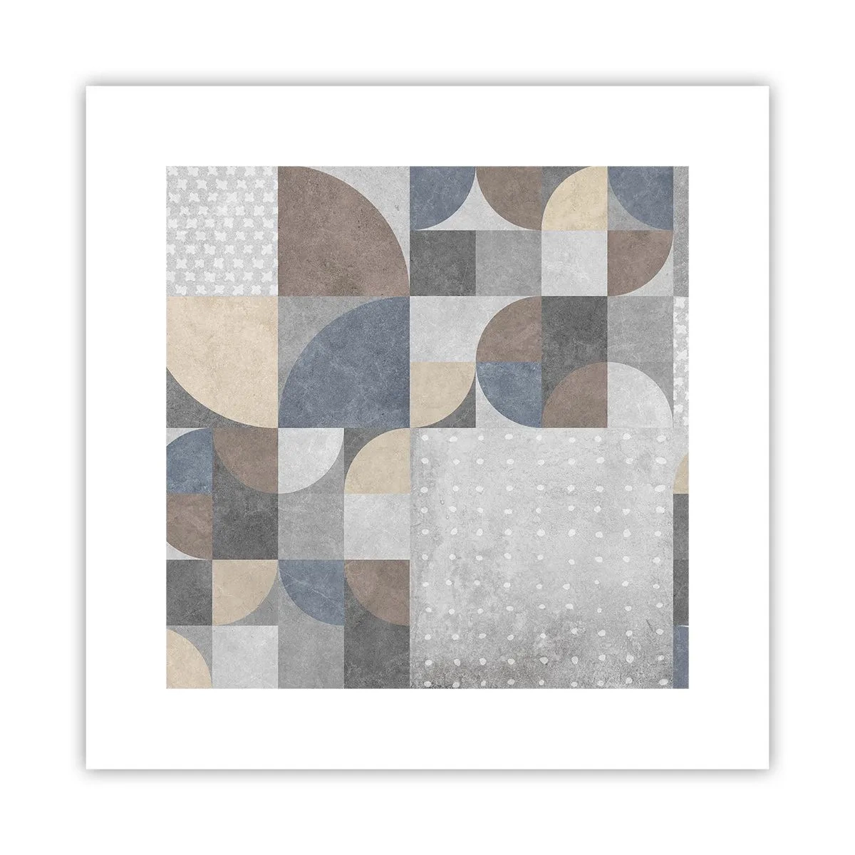 Plakat - Ceramiczna fantazja - 30x30 cm