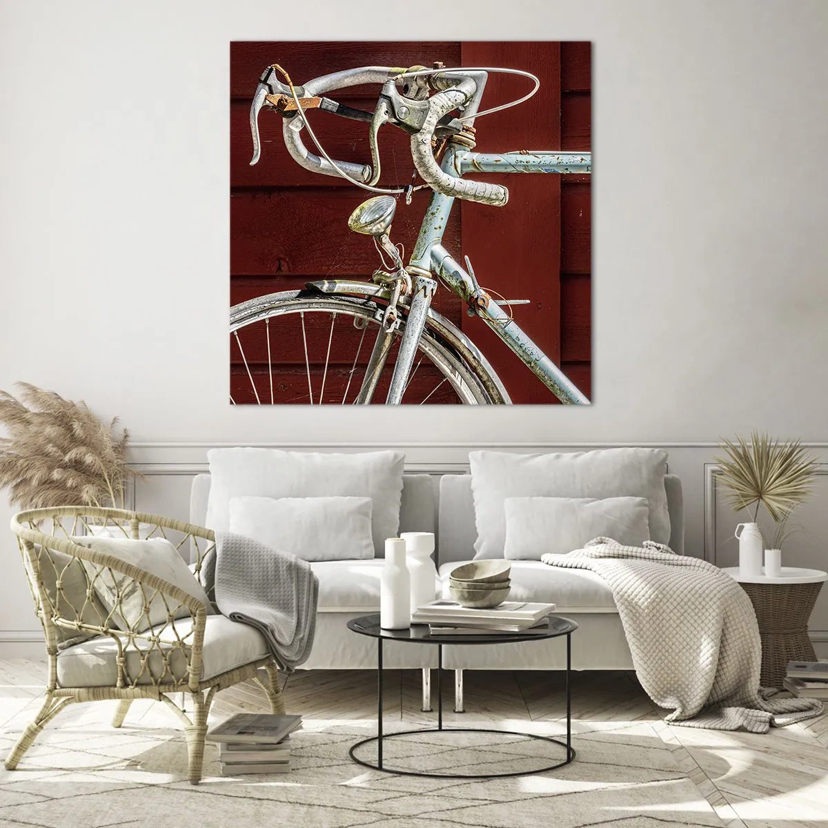 Obraz na szkle - Stworzony do zwycięstw - 70x70 cm