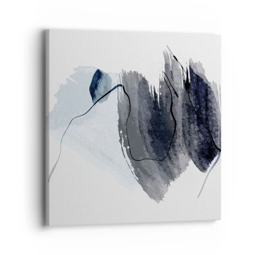 Obraz na płótnie - Intensywność i ruch - 40x40 cm