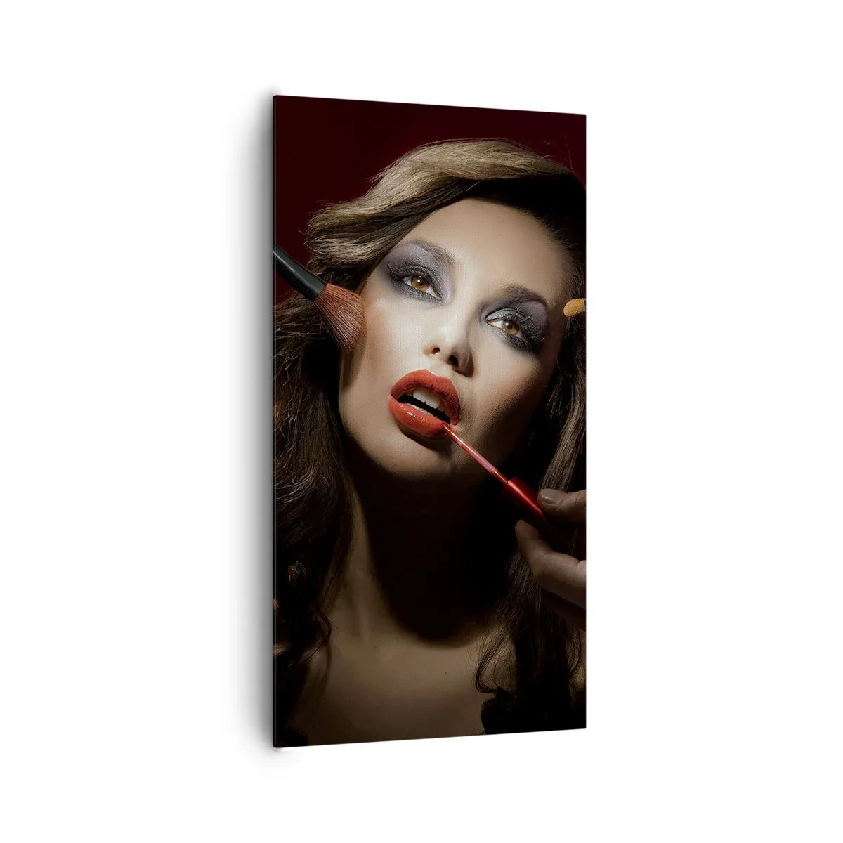 Obraz na płótnie - Piękna rozmarzona - 65x120 cm