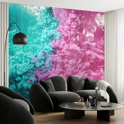 Fototapeta Samoprzylepna Deluxe Sticker - Decydujące starcie - Abstrakcja, Sztuka, 3D - 500x350 cm