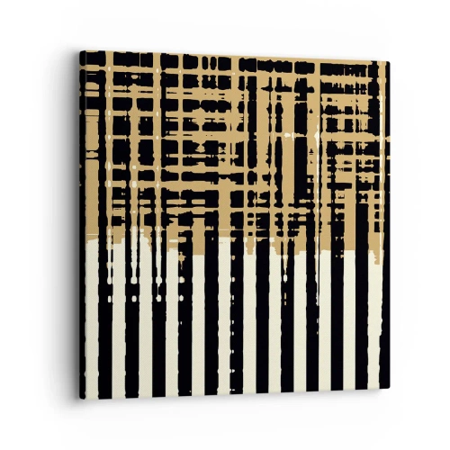 Obraz na płótnie - Architektoniczna abstrakcja - 30x30 cm