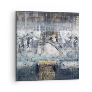 Obraz na płótnie - Jak po lodzie, jak po grudzie - 70x70 cm