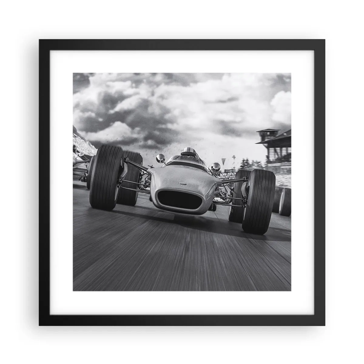 Plakat w czarnej ramie - Jest moc! - 40x40 cm