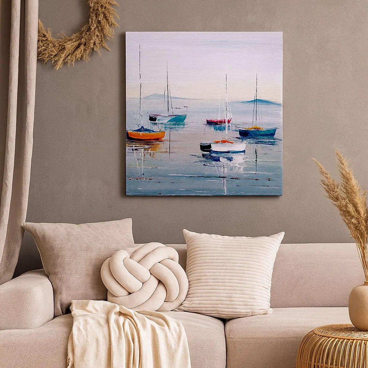 Obraz na płótnie - Zasłużony odpoczynek - 30x30 cm