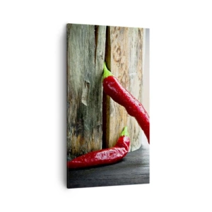 Obraz na płótnie - Red hot chili peppers - 45x80 cm