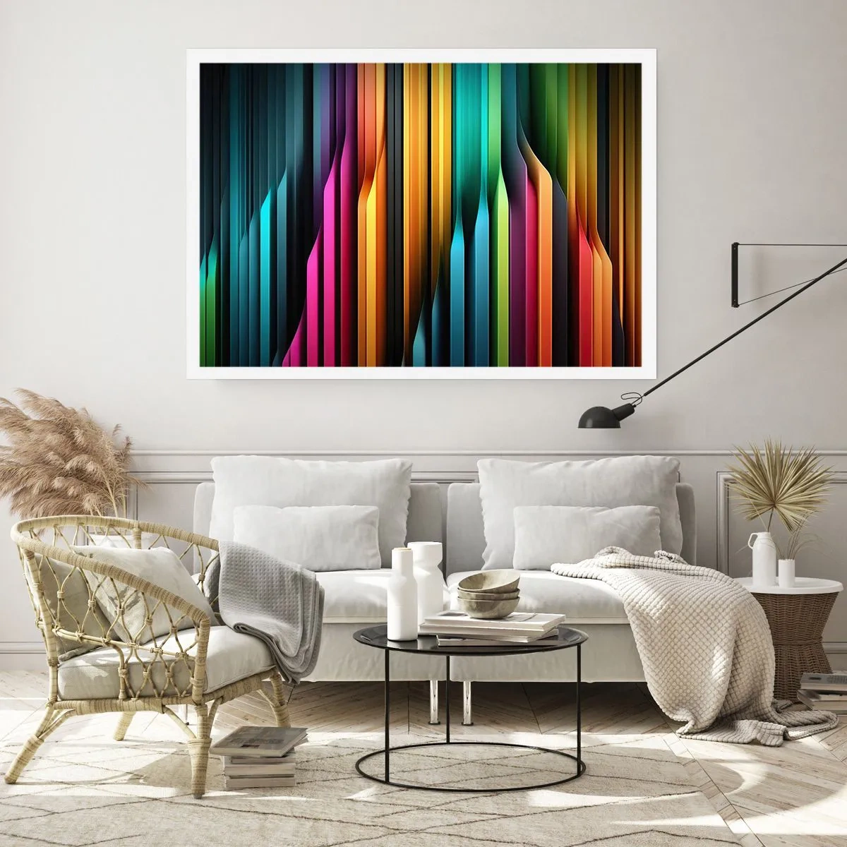 Plakat - Świetlne organy - 91x61 cm