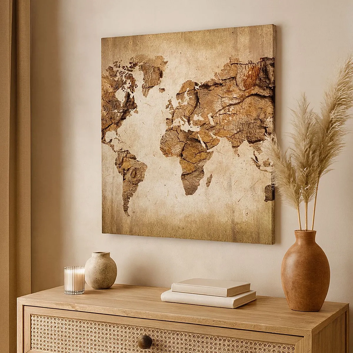 Obraz na płótnie - Odkrycie świata - 30x30 cm