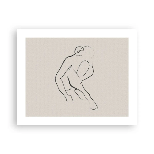 Plakat - Szkic intymny - 50x40 cm