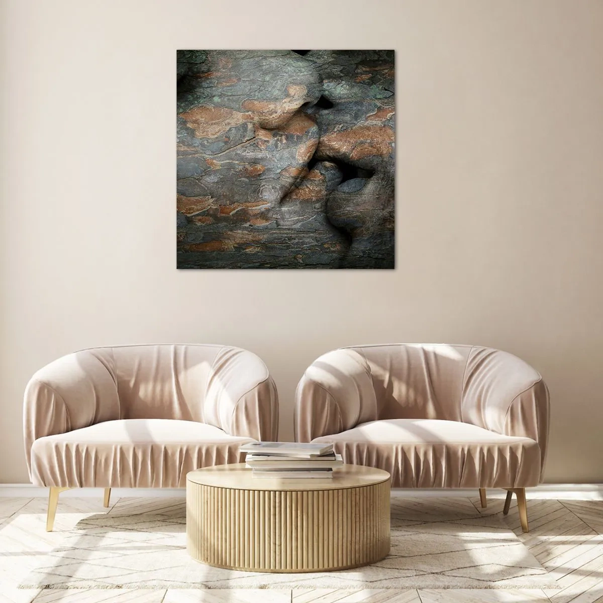 Obraz na szkle - Na zawsze razem - 70x70 cm