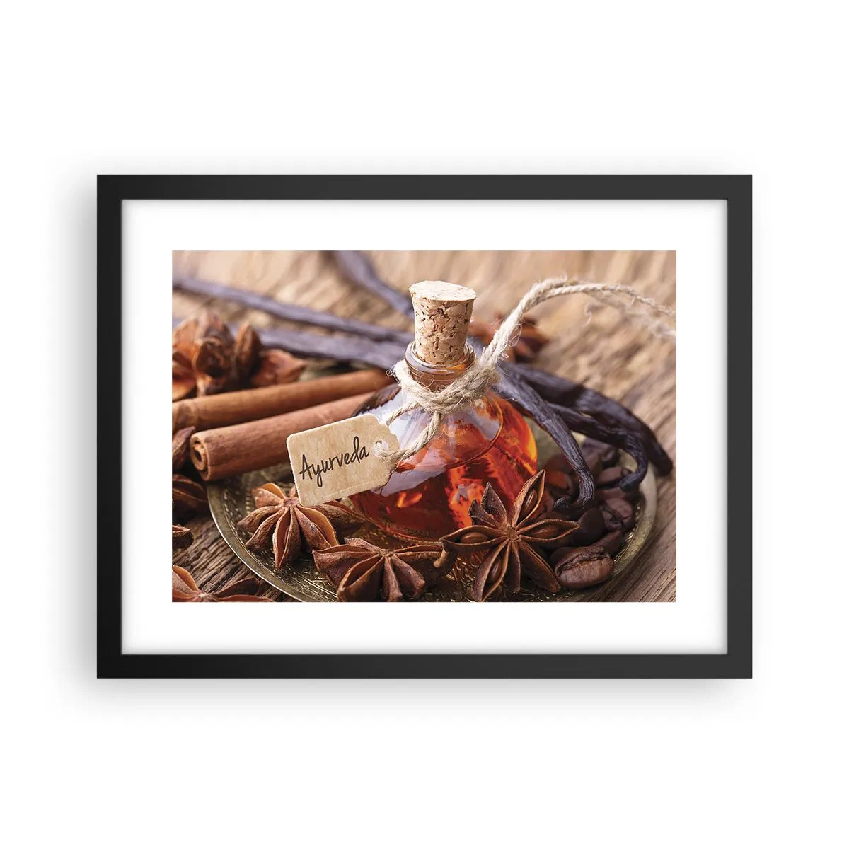 Plakat w czarnej ramie - Ku jedności ciała i ducha - 40x30 cm