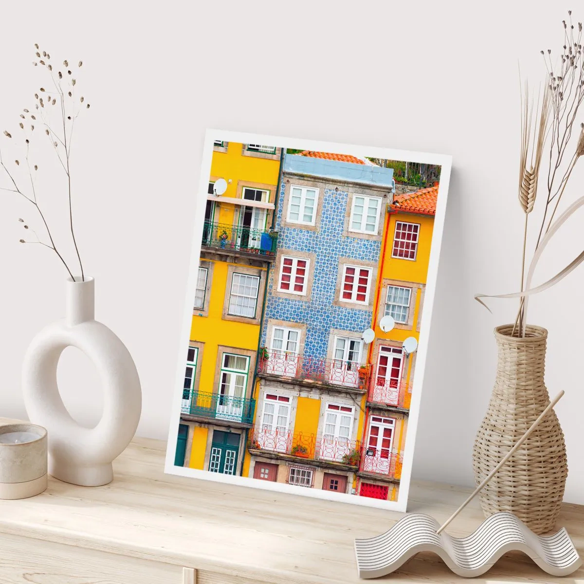 Plakat - Barwy starego miasta - 61x91 cm