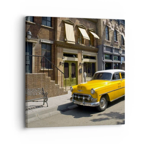 Obraz na płótnie - Dawno temu w Ameryce - 30x30 cm