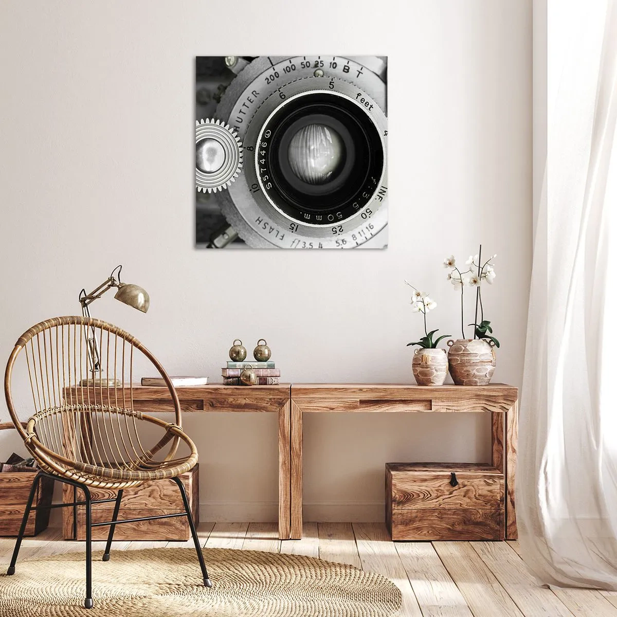 Obraz na płótnie - Opowieść o Hollywood - 70x70 cm