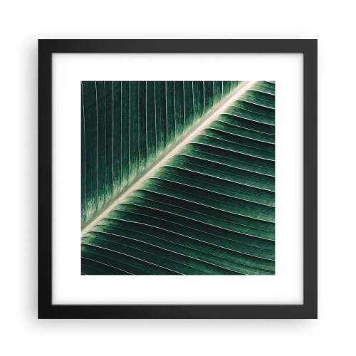 Plakat w czarnej ramie - Rytm natury - 30x30 cm