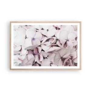 Plakat w ramie jasny dąb - W powodzi kwiatów - 91x61 cm