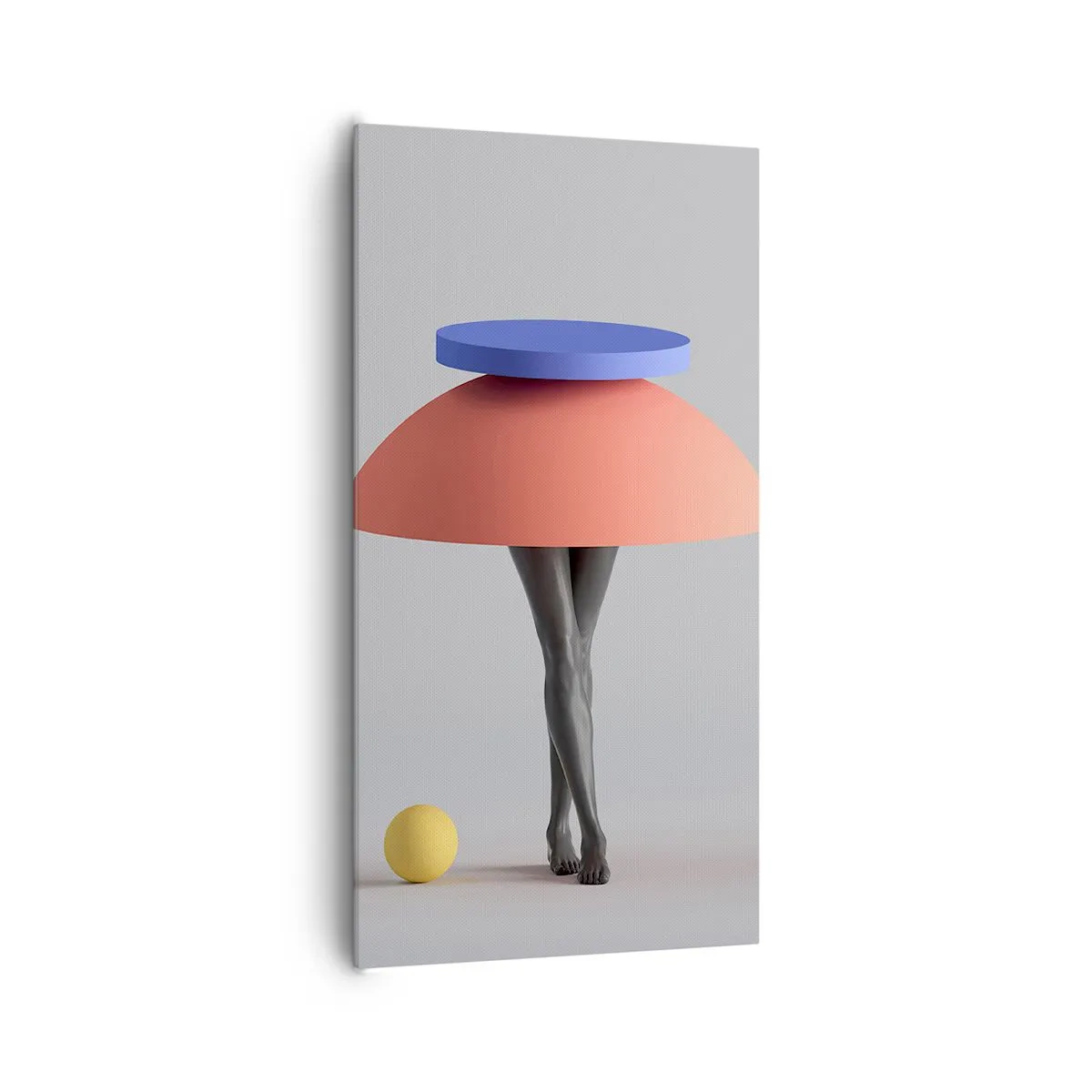 Obraz na płótnie - Kompozycja surrealistyczna - 65x120 cm