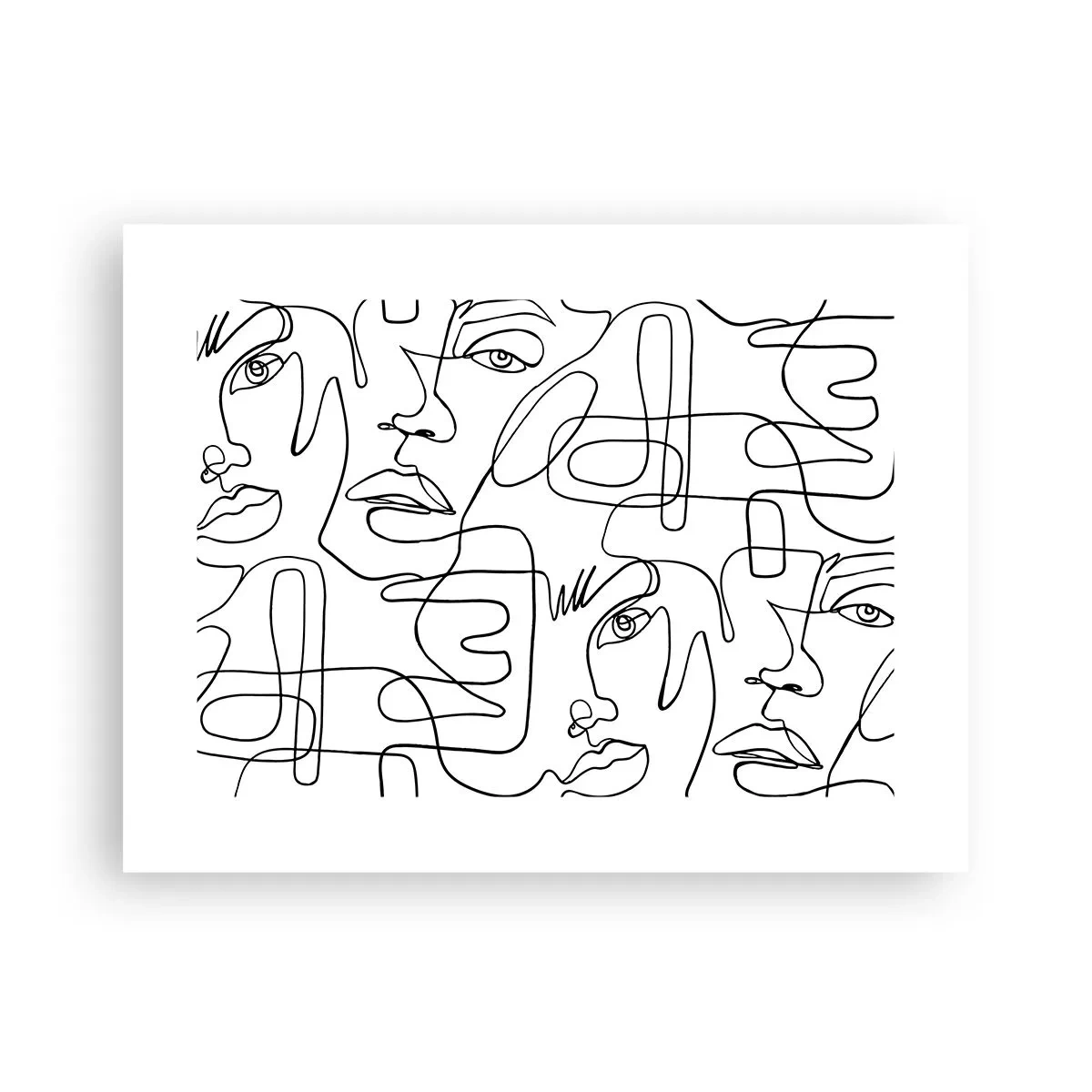 Plakat - W splątanych emocjach - 40x30 cm