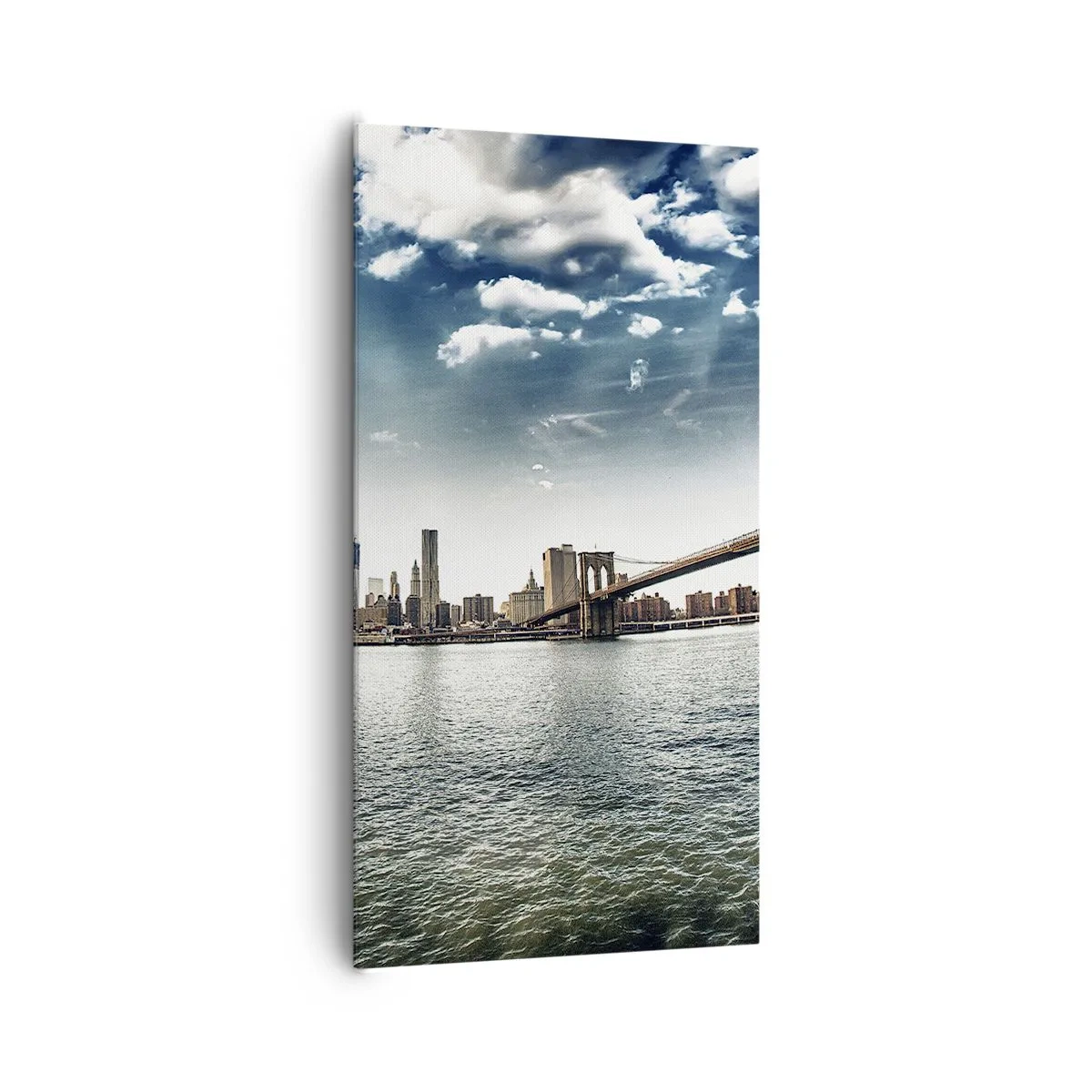 Obraz na płótnie - Szklana wyspa - 65x120 cm