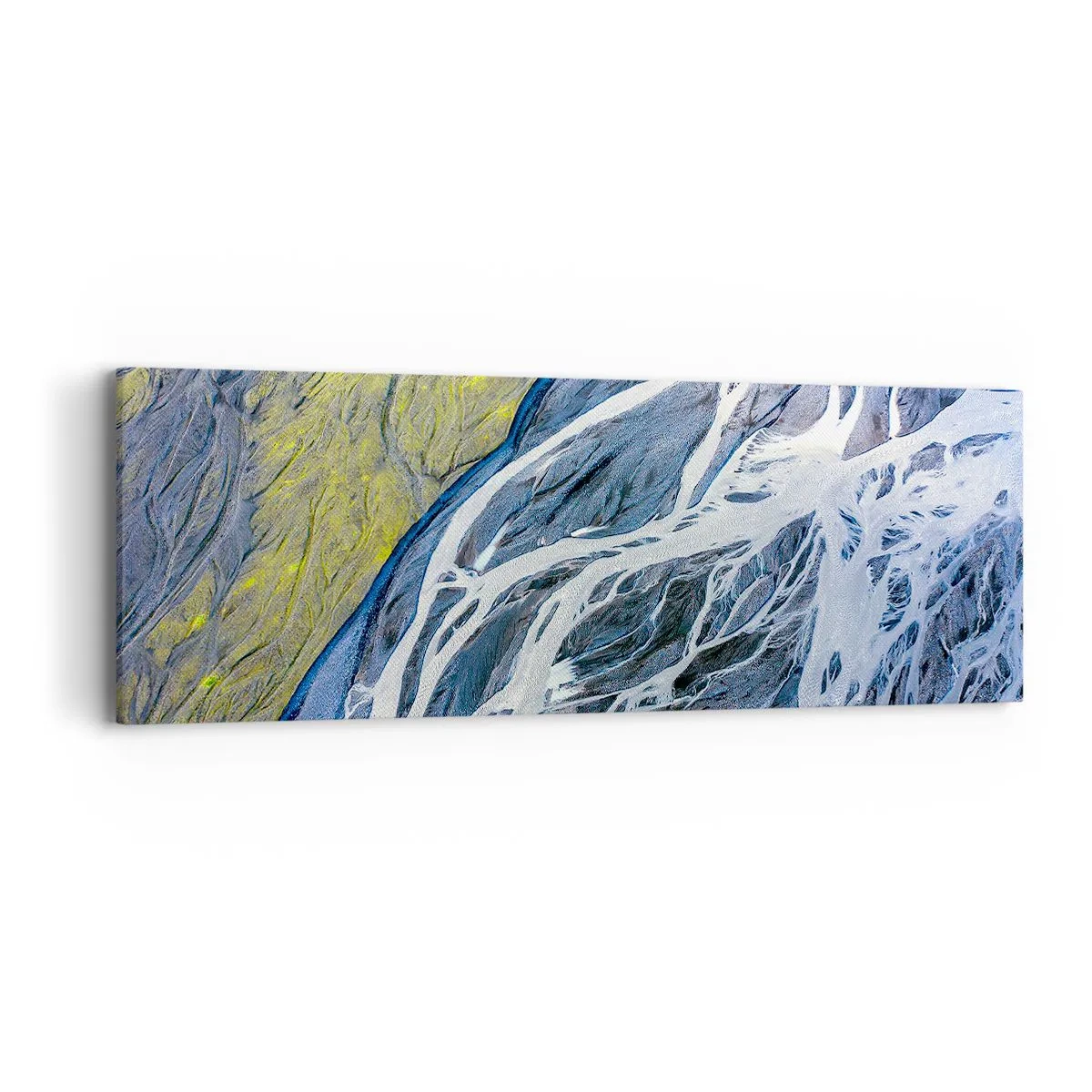 Obraz na płótnie - Naskalne malowidła natury - 90x30 cm