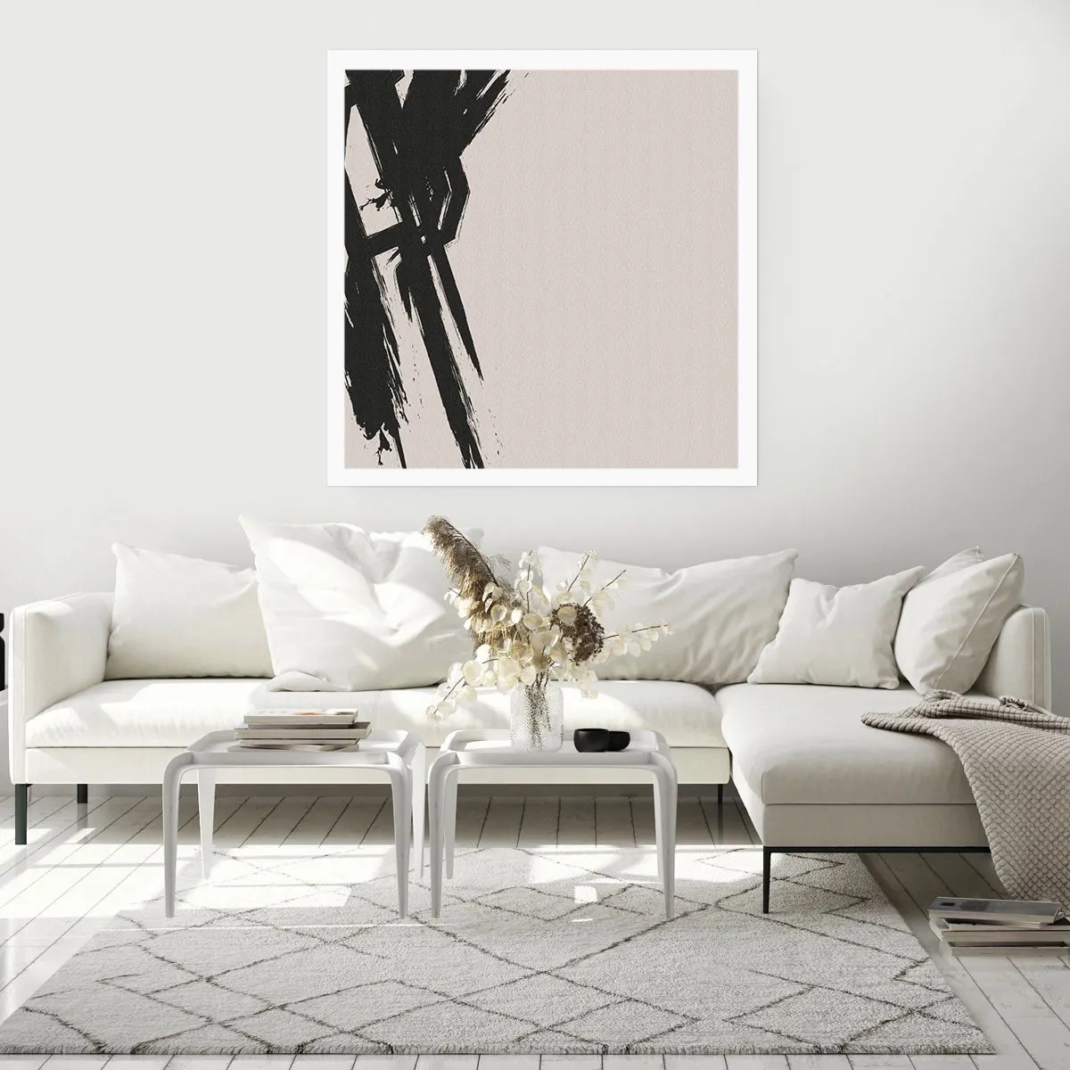 Plakat - Niepohamowany pęd - 60x60 cm