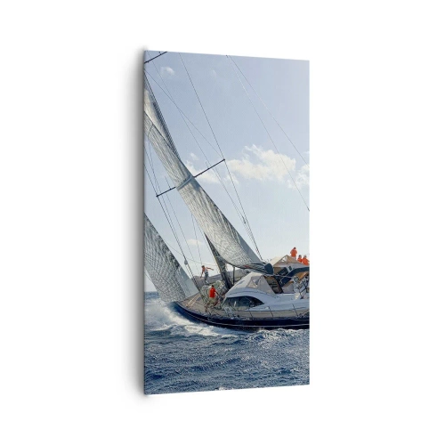 Obraz na płótnie - Niech zwycięży lepszy - 65x120 cm