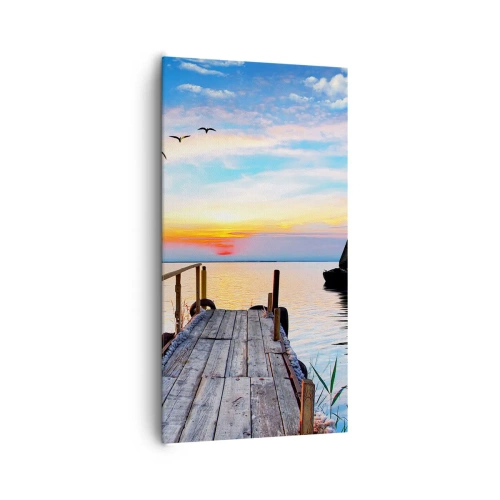 Obraz na płótnie - Dobry wieczór - 65x120 cm