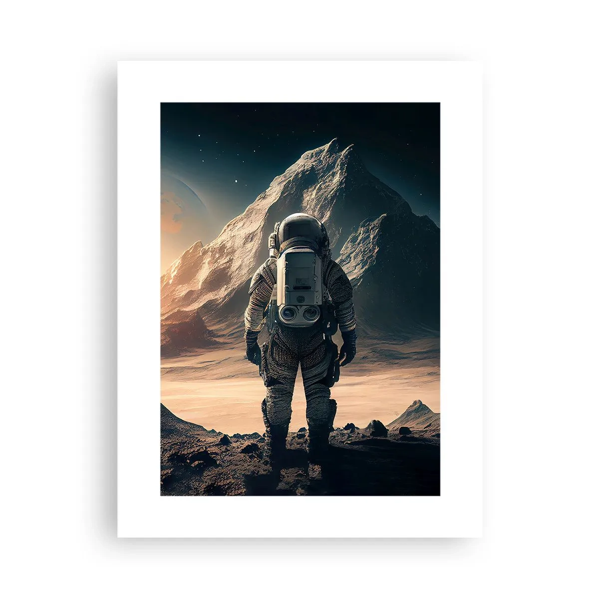 Plakat - Nowe wyzwanie - 30x40 cm