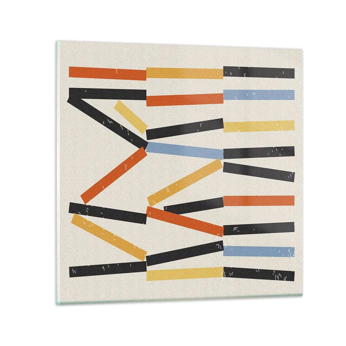 Obraz na szkle - Kompozycja na poziomie - 70x70 cm