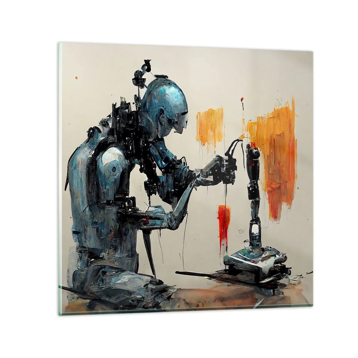 Obraz na szkle - Już jutro… - 70x70 cm