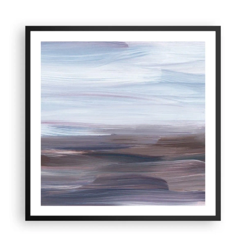 Plakat w czarnej ramie - Żywioły: woda - 60x60 cm