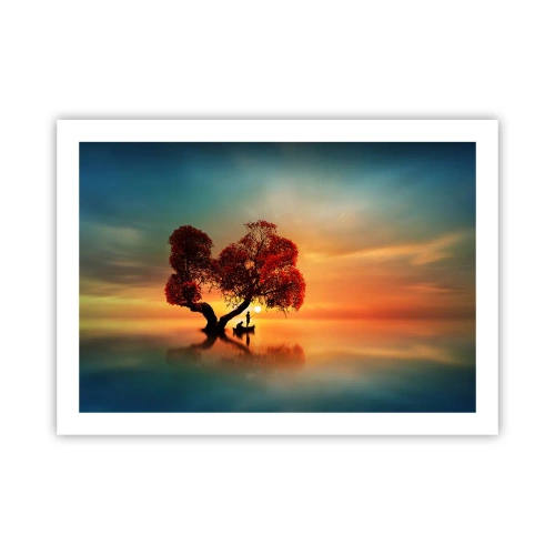 Plakat - Oddaleńcy i ciszyzna bezświata - 70x50 cm