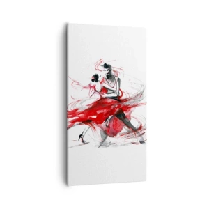 Obraz na płótnie - Tango - rytm namiętności - 55x100 cm